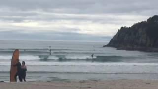 New Zealand surfing