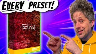 Solina - Playing through EVERY preset (almost no talking).  MPC/Akai Force/Air Music Tech