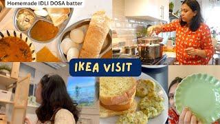 IKEA Visit - South Indian Breakfast (Homemade Idli Dosa batter - Instant pot) - What I got from IKEA