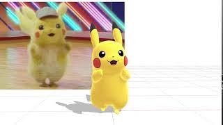 Detective pikachu dance wip [MMD]