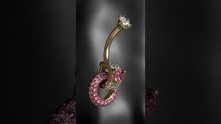 Introducing the Dome Collection of navel rings and interchangeable dangle charms by Jolie Co 
