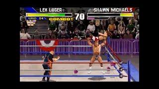 WWF Wrestlemania The Arcade Game (PC) - Lex Luger Run