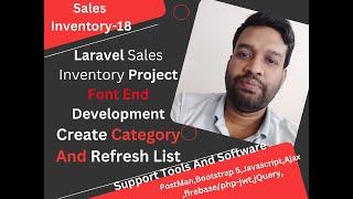 18. [Sales Inventory] Create Category with Bootstrap, AJAX, & JavaScript - Step-by-Step Guide: 18