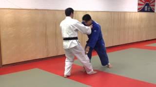 How to do a Judo foot sweep- Deashi barai