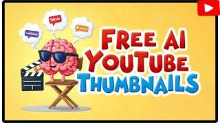 How to Create  Youtube Thumbnails for Free Using AI  - Fast & Easy