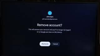 How to Delete Google TV User Account or Profile on Google TV Android TV OS 14 Quickly and Easily