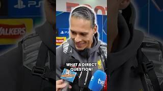 Will you stay here? Real Madrid NEEDS a centre-back! 'What a DIRECT QUESTION!' | Virgil van Dijk
