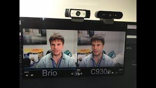 Logitech Brio 4K vs Logitech C930e - Webcam comparison