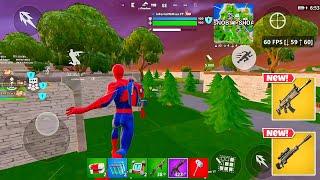 Samsung S23 Ultra 60 FPS Fortnite Mobile Gameplay *OG Reload MYTHIC Skye's Assault Rifle High Kill*