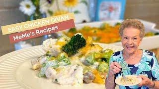 MeMe's Recipes | Easy Chicken Divan