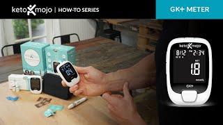 Testing Demonstration with the Keto-Mojo GK+ Blood Glucose & Ketone Meter