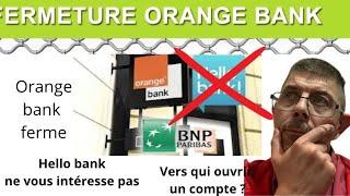 Orange Bank ferme ses porte : vers qui ouvrir un compte ?