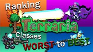 Ranking Terraria Classes from Worst to Best