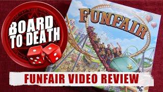 Funfair Board Game Video Review by Board to Death TV