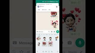 Amazing WhatsApp New Feature That You Must Try!!#whatsapp #emoji #tricks #tips #avatar #gif #sticker