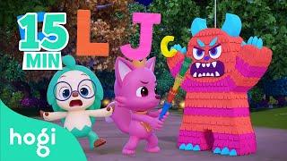 C is for Candy , Chocolate , Cookie｜ABC Song｜Learn ABC｜15 min｜ABC for Kids｜Hogi Pinkfong