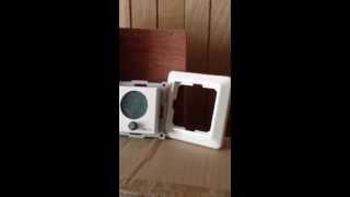 Danfoss Devireg 550 White - 7 Day Prog Thermostat