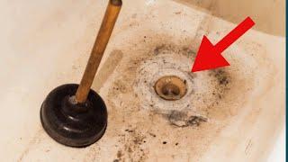 An incredibly fast WAY to get rid of blockage and odor in the DRAIN