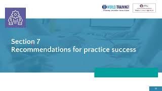 Recommendation for Practice Success | Change Enablement | PeopleCert | Axelos | 1WorldTraining.com |