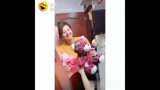 Girls Teddy bear Love #shorts #qureshialam #tiktokteddy #takatak #moj #girlsteddybearlove #teddybear
