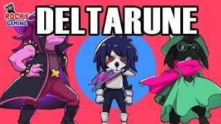 ТАЙНЫ ДРЕВНЕЙ ЛЕГЕНДЫ! Рокки играет в Deltarune! Андертейл 2: часть 2.