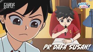 PR DAFA SUSAH! | Belajar Bersama Dafa Lulu