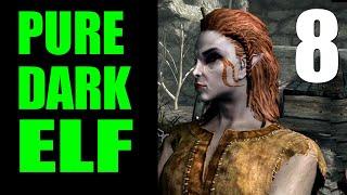 Skyrim PURE DARK ELF Challenge Run Walkthrough Part 8: Getting the Detect Life Spell for Free