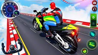 Extreme Motocross Dirt Bike Racer - Mega Ramp GT Bike Stunt Racing Simulator - Android GamePlay #3