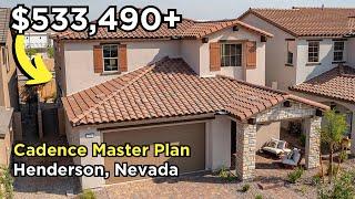 Henderson New Construction Homes For Sale $533K+ in Cadence Master Plan