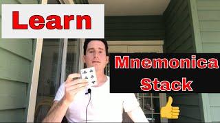 How to Learn or Memorize Mnemonica Stack order by Juan Tamariz - The Best Ways to Memorize Mnemonica