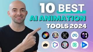 The Top 10 Best FREE AI Animation Tools 2024 (How To Animate Anything)