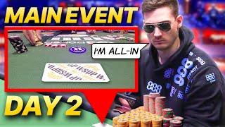 SICKEST BLUFF OF MY LIFE in the $10,000 WSOP Main Event?!