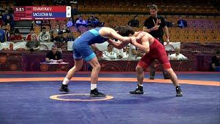 1/2 FS - 65 kg: V. TEVANYAN (ARM) v. M. SACULTAN (MDA)