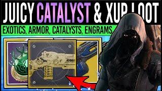 Destiny 2: XUR'S BEST CATALYST & EXOTIC LOOT! Xur Inventory, Armor, Weapons & More (13th June)