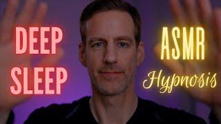 ASMR Deep Sleep Hypnosis: Body Scan, Sleep Energy, Male Voice, Hand Movements, Soft-Spoken