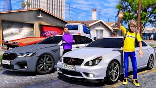 ОПЕРСКАЯ ЕЗДА В GTA 5 - ПРИГНАЛ MERCEDES CLS63 ИЗ КАЗАХСТАНА! ГОНКА ПРОТИВ ПЕРЕОДЕТОЙ BMW M5! ВОТЕР