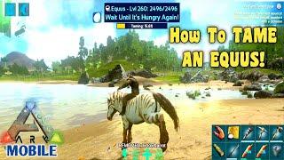 Ark Mobile Easy Equus Tame (Equus Pursuit) | Equus Taming Ark Mobile | Equus Ability | Equus Lasso