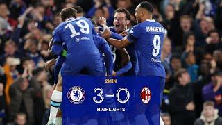 Chelsea 3-0 AC Milan | UEFA Champions League Highlights