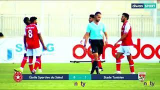 ملخص مباراة النجم الرياضي الساحلي و  الملعب التونسي ‎  ESS 0-1 ST