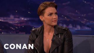 Ruby Rose On Looking Like Justin Bieber | CONAN on TBS