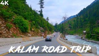 Fizagat to Kalam 4K Road Trip | Swat - Pakistan 