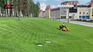 Садовый райдер Cub Cadet Z5 152 - идеальное кошение на высоких скоростях!