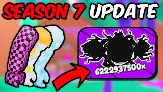 The NEW SEASON 7 UPDATE is BROKEN in Arm Wrestle Simulator!