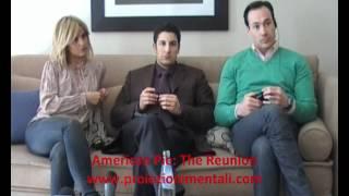 Jason Biggs, Mena Suvari, Chris Klein - American Pie Reunion mini conference