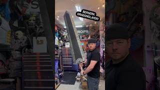 Awesome Berserk Dragonslayer Cosplay Sword #cosplay #berserk #evafoam