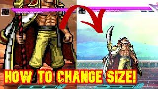 How to Change Character Size | MUGEN Tutorial [ EASY]