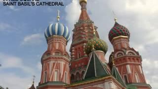 MOSCOW RUSSIA RED SQUARE & KREMLIN  WALKING CITY TOUR AUG 23 2016