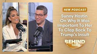 Sunny Hostin On Why She Wanted To Clap Back To Trump’s Insult | Behind The Table, 10.18.24