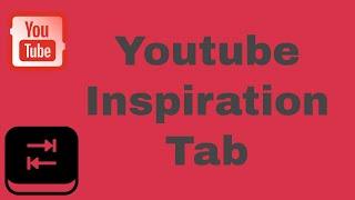 #youtube previous research tab is now Inspiration . #youtuber