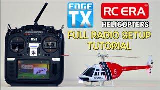 How to Setup EdgeTX Radio for RC ERA Helicopters - Full Tutorial